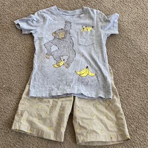 Carters Shirt & Short Set